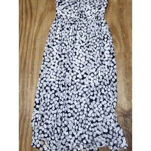 betsy johnson polka dot dress Sleeveless Strapeless @k5
